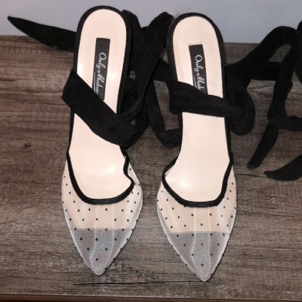 Black and White Women's Shoes